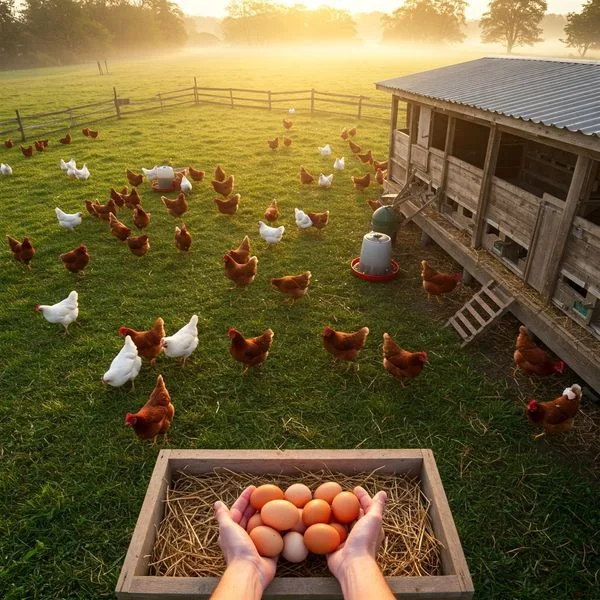 Gallinas libres en Extremadura de DCielo